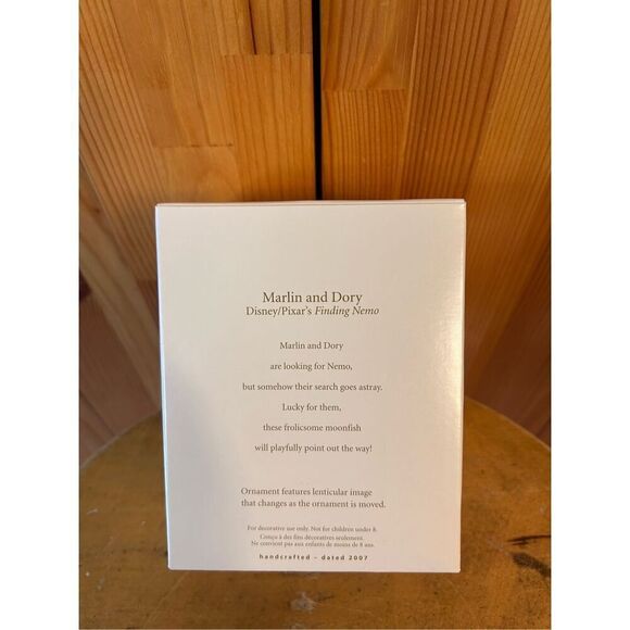 Hallmark 2007 Marlin and Dory Disney's Finding Nemo (4724) - Picture 5 of 8